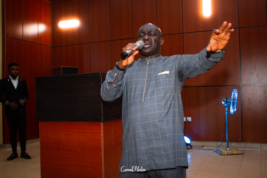 Rev. Edwin Biayeibo @ UNN LAWSA's maiden Christmas Carol and end of the year program